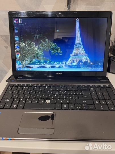 Ноутбук Acer aspire 5750g