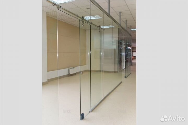 Стеклянная перегородка №21