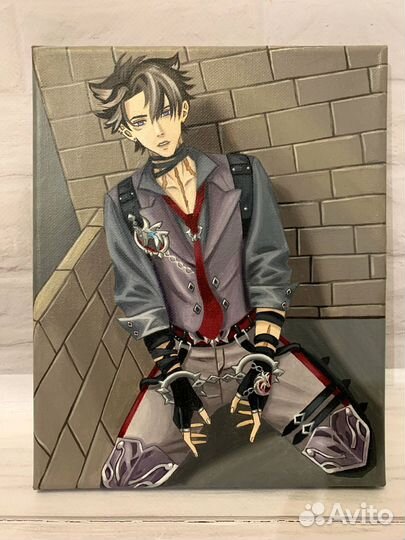 Картина Ризли Геншин Импакт