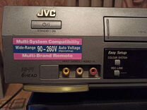 Видеомагнитофон JVC Hi-Fi Stereo VHS Multi 6 Head