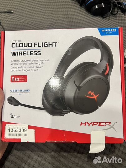 Беспроводные наушники HyperX Cloud Flight