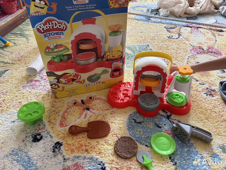 Игровой набор play -doh лепим пиццу