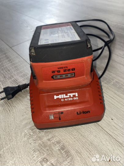 Зарядка для шуруповерта hilti с аккумулятором