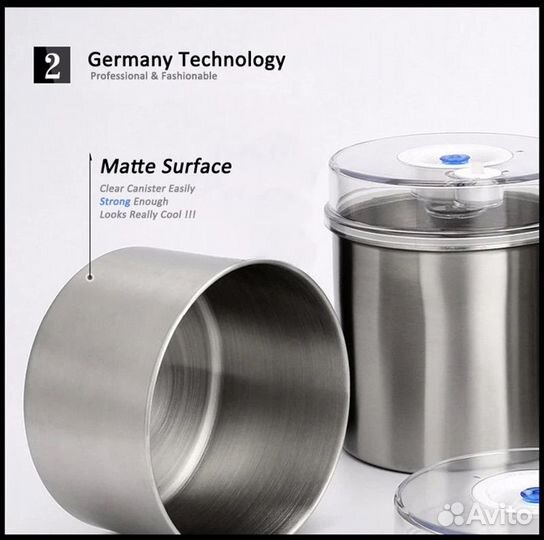 Вакуумный контейнер из нержавеющей стали