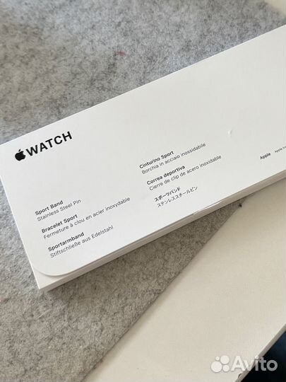 Apple Watch Оригинальный Ремешок Starlight m/l
