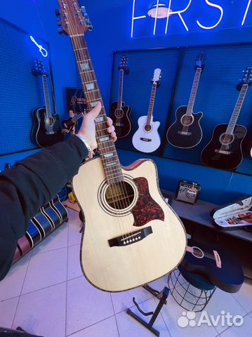 Гитара электроакустическая martinez W124BC