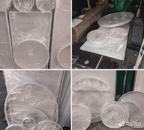 Круглая форма для заливки эпоксидной смолы