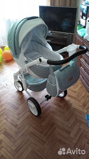 Детская коляска adamex 2 в 1 после 1 ребенка