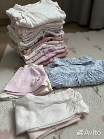 Вещи на девочку 56 р (next, hm, mothercare)