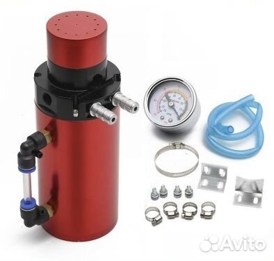 Маслоуловитель - универсальный (с манометром/разны