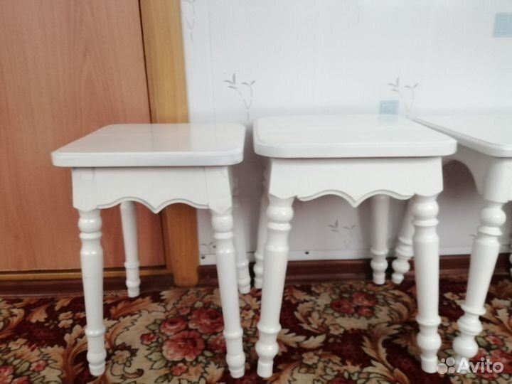 Табуретки для кухни деревянные комплектами