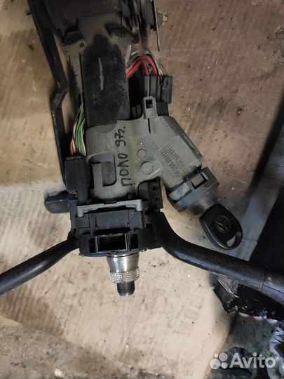 Замок зажигания для VW Polo 1994-1999 колонка