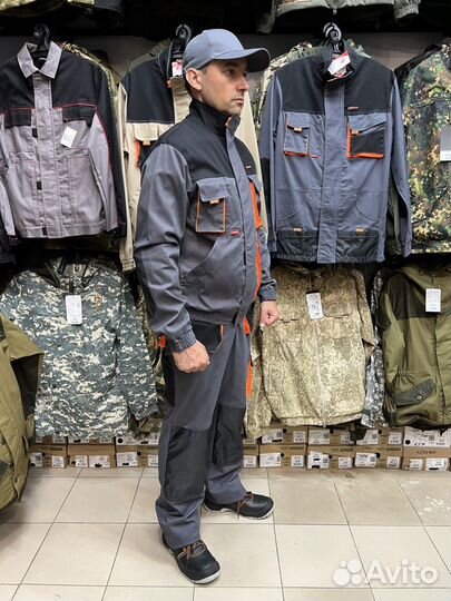 Спецодежда Костюм Сириус Манхеттен Серый