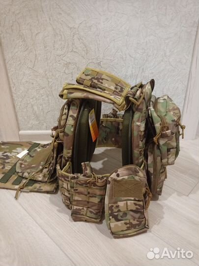 Разгрузка плитник бронежилет с подсумками MC