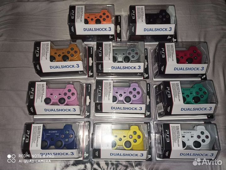 Джойстик ps3 новый + кабель