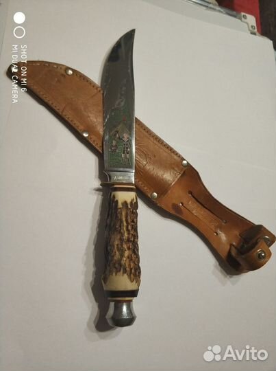 Антиквар. нож Melcher Artur (armeso) Solingen