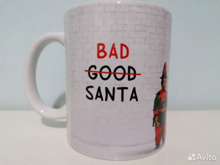 Плохой Санта кружка