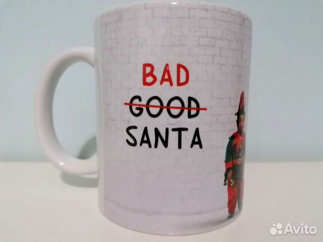 Плохой Санта кружка