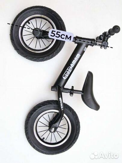 Беговел для детей возраста 3-6 лет, двухколëсный