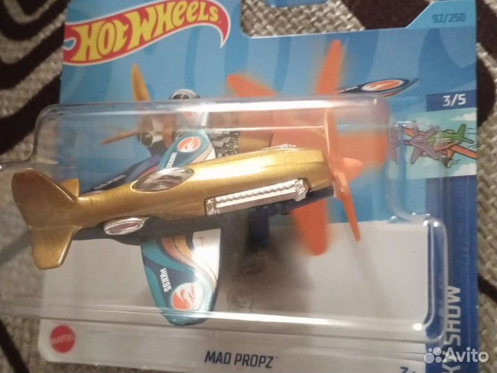 Hot wheels самолёт тх