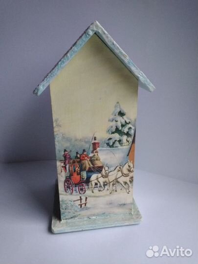 Зимний чайный домик