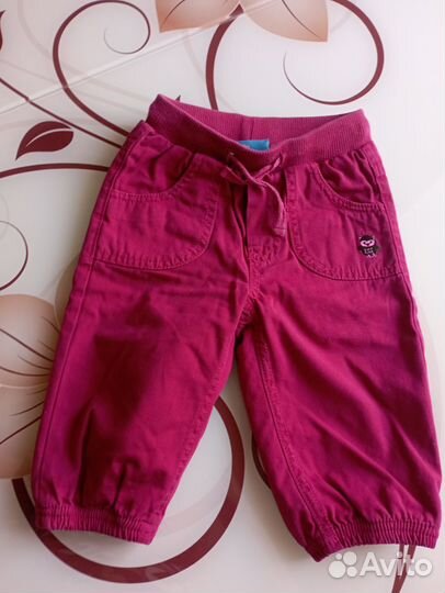Штаны для девочки 74