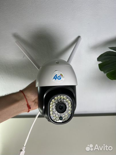 Камера видеонаблюдения 4g с симкартой 4 вида