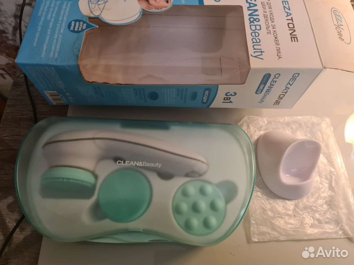 Массажер-щетка для лица Gezatone Clean&Beauty