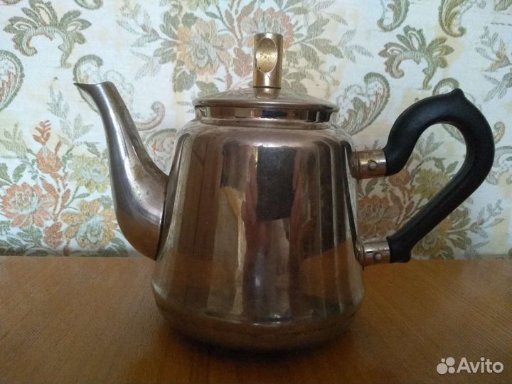 Винтажный заварочный чайник.мнц. Глухарь