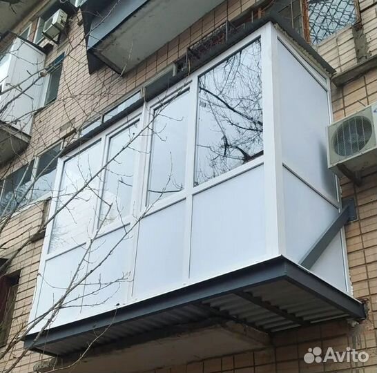 Балконы и лоджии с пластиковыми окнами