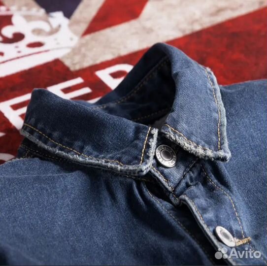 Мужской Джинсовый комбинезон