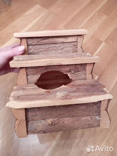 Домик лесенка для грызунов б.у
