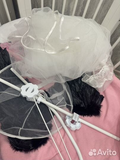 Кроватка с балдахином