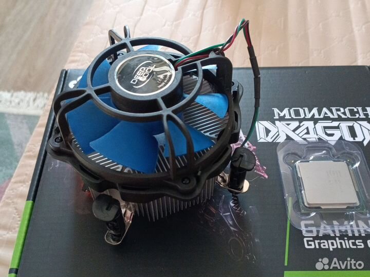 Процессор 1155 i3 2100 + кулер тихий ddr3 4gb