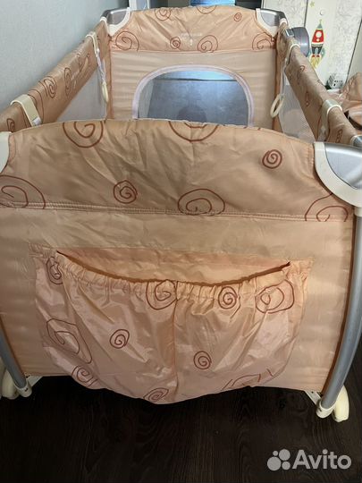 Манеж кровать Happy baby