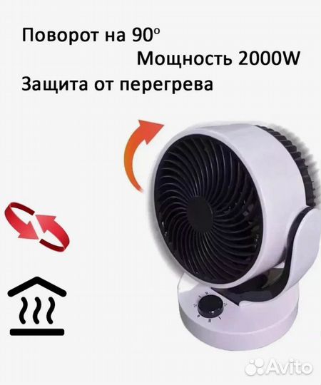 Тепловентилятор RAF 2000 вт