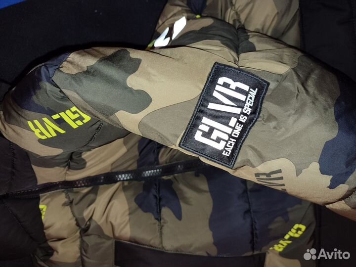 Парки - куртки Gulliver хаки камуфляж