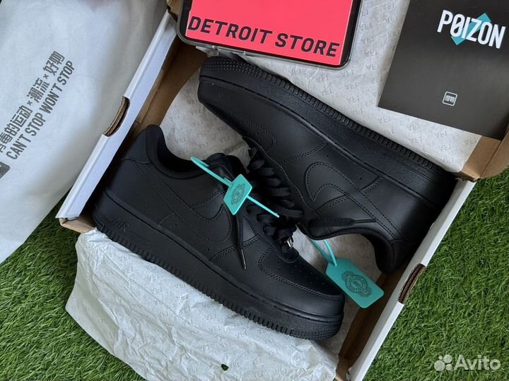 Nike air force 1 black оригинал