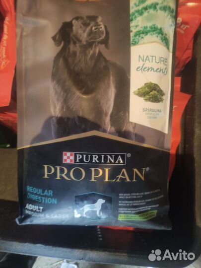 Корм для собак про план 2кг +2кг