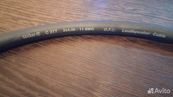 Tasker C 277 Италия 4 мм2 (акустический кабель)