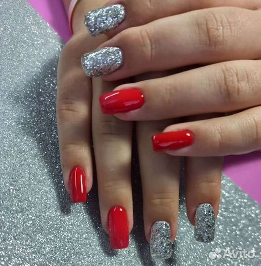 Маникюр,гель лак,коррекция