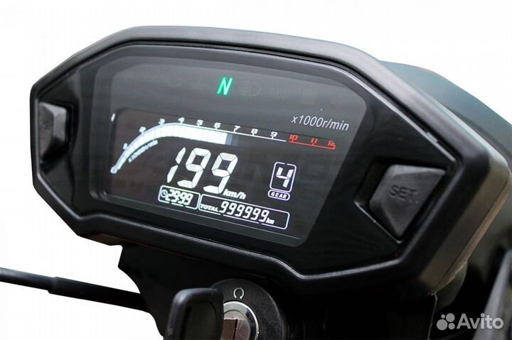 Мопед Alpha offroad M-11 LUX+ (LED)