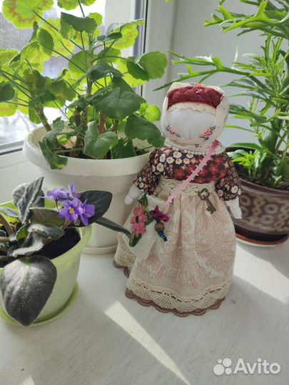 Славянские куклы-обереги Успешница-Богатея