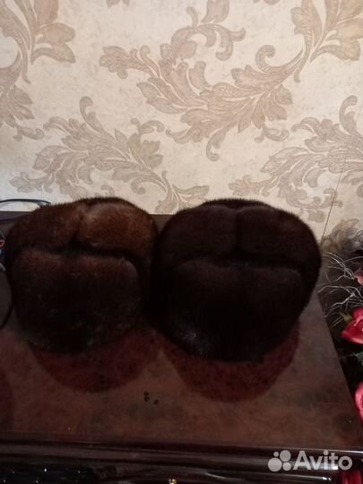 Шапка норковая мужская