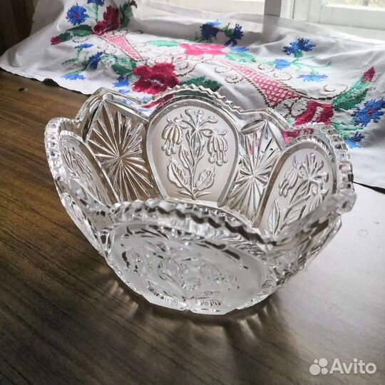 Посуда хрустальная