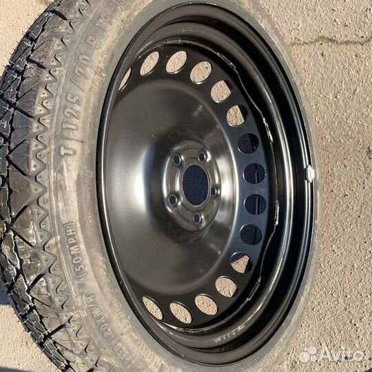 Докатка / запаска 125/70 R19 5x112 d66.6