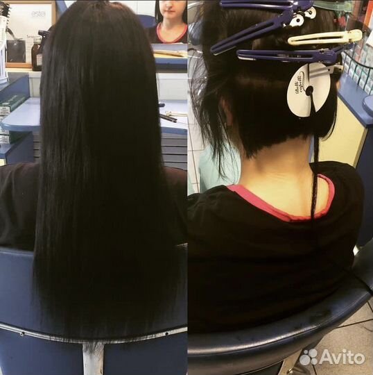 Наращивание волос