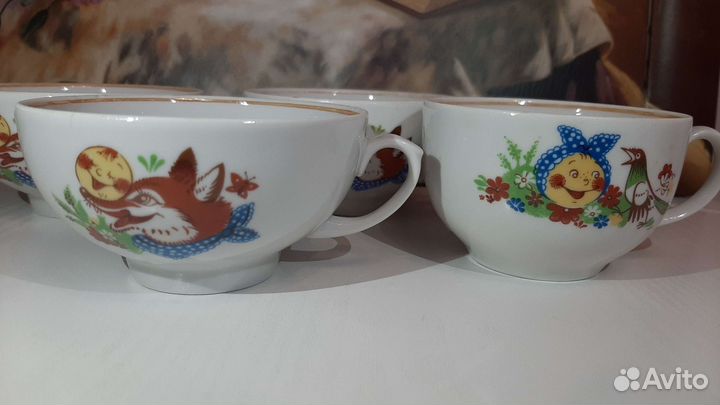 Чашки Дулёво 