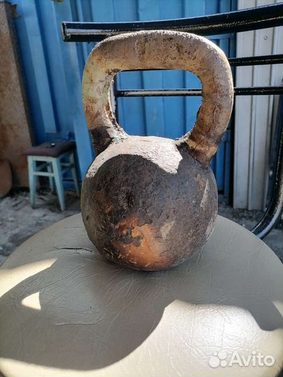 Гиря 16 кг СССР