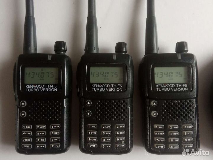Рации Kenwood TH -F5 Turbo. 3 шт